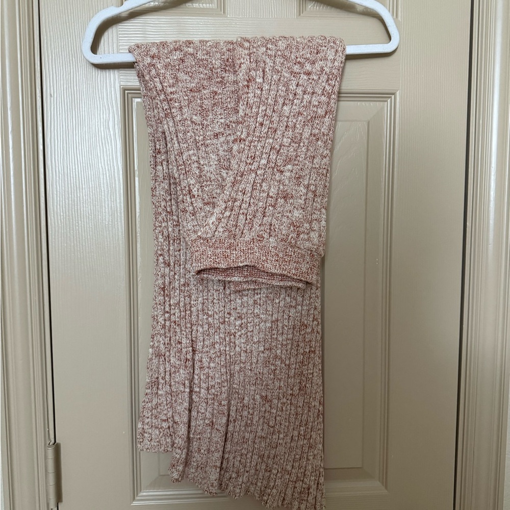 Free People ribbed knit sweater maxi skirt